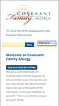Mobile Screenshot of covenantfamilyallergy.com